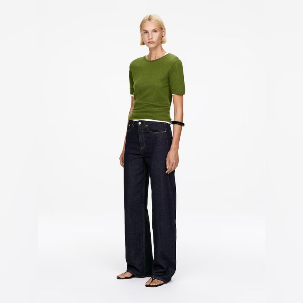 Arket Coral Jeans Dark Blue 27 BNWT